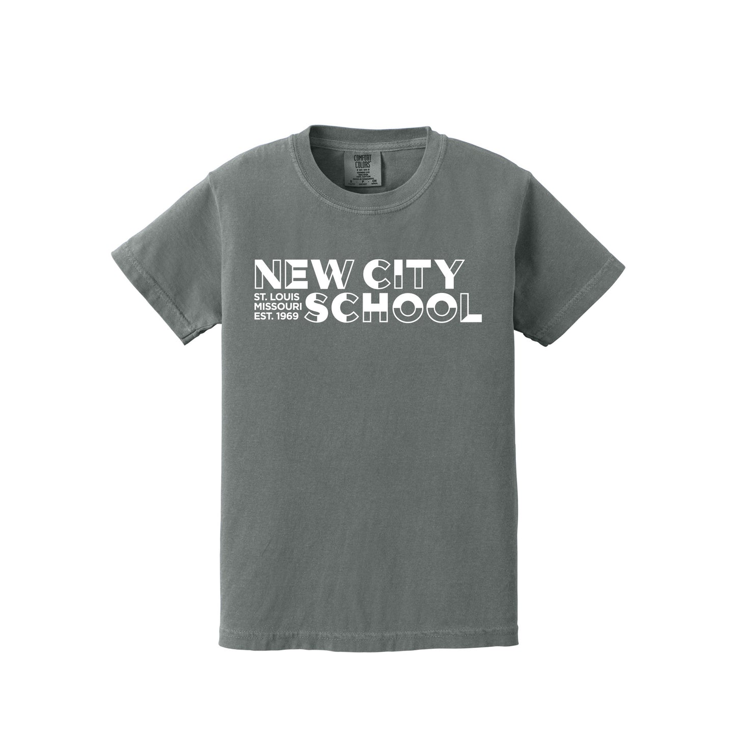 New City School - Building Blocks Youth Comfort Colors Heavyweight Tee