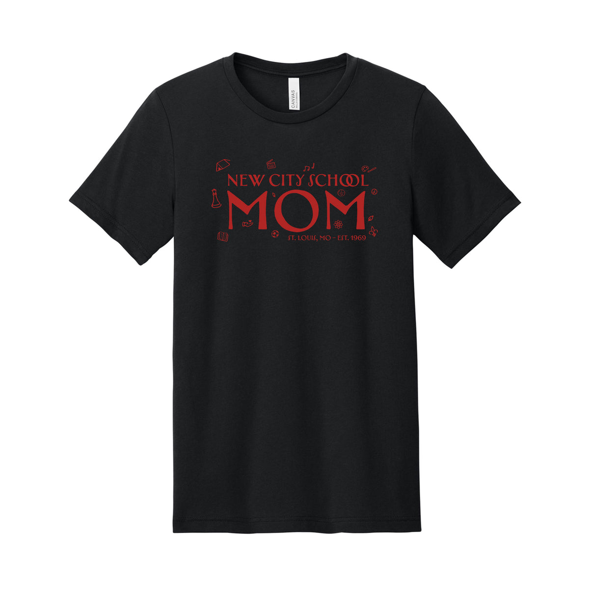 New City School - NCS Mom Unisex Bella+Canvas Blend Tee