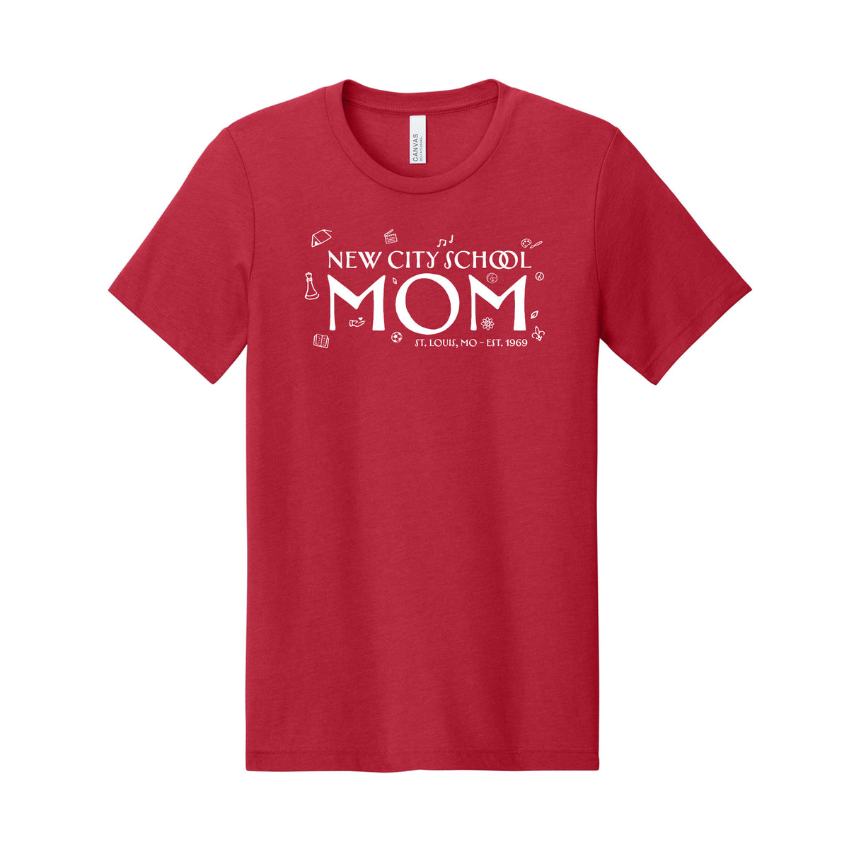 New City School - NCS Mom Unisex Bella+Canvas Blend Tee