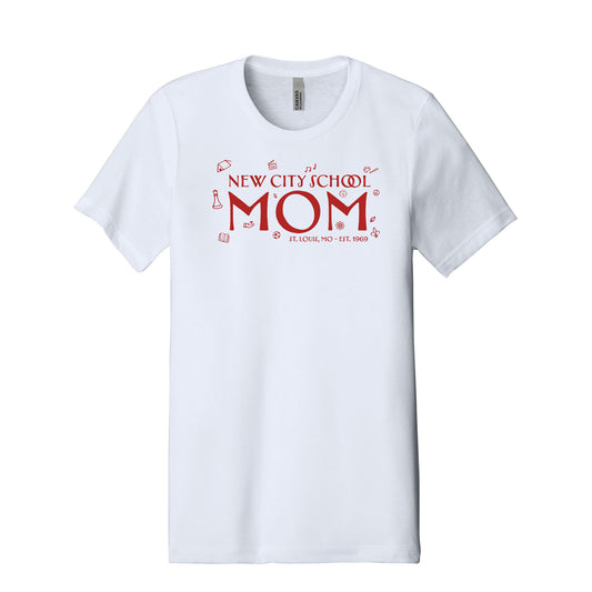 New City School - NCS Mom Unisex Bella+Canvas Blend Tee