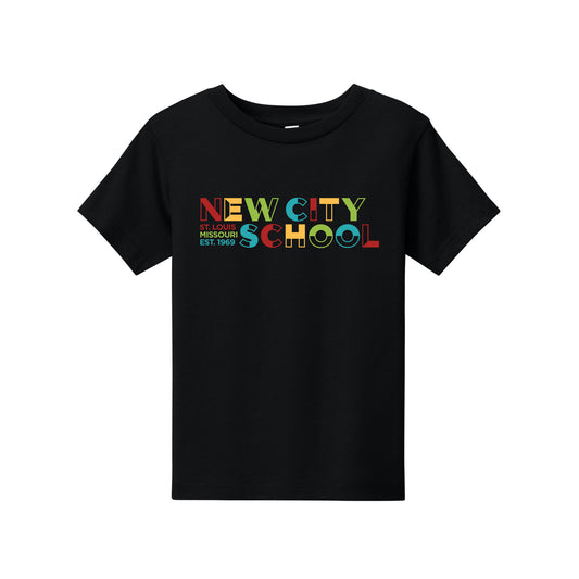 New City School - Building Blocks Toddler Bella+Canvas Cotton Tee