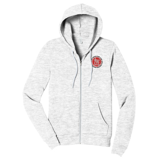 New City School - Rules Circle Unisex Bella+Canvas Zip Hoodie