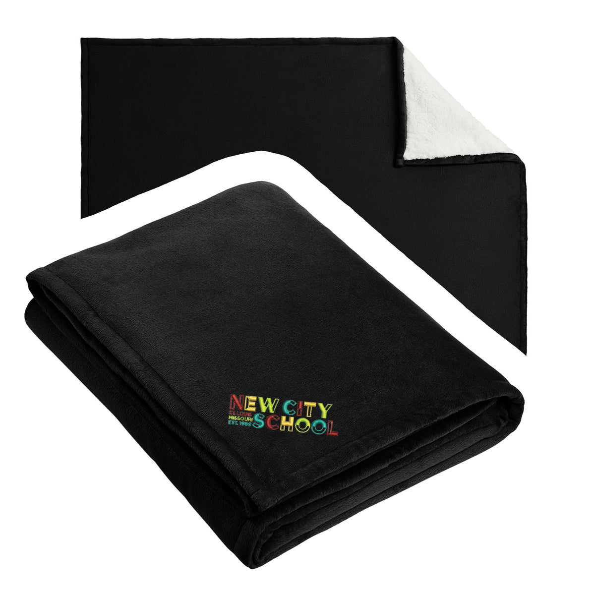 New City School - Building Blocks Port Authority Mountain Lodge Blanket