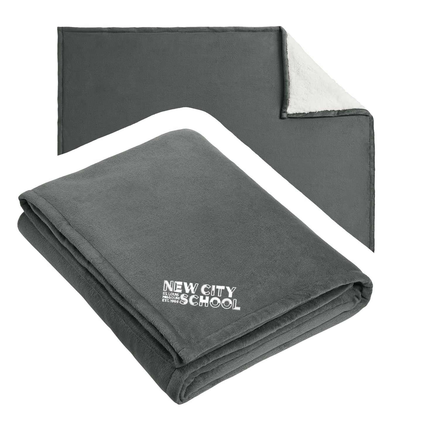 New City School - Building Blocks Port Authority Mountain Lodge Blanket