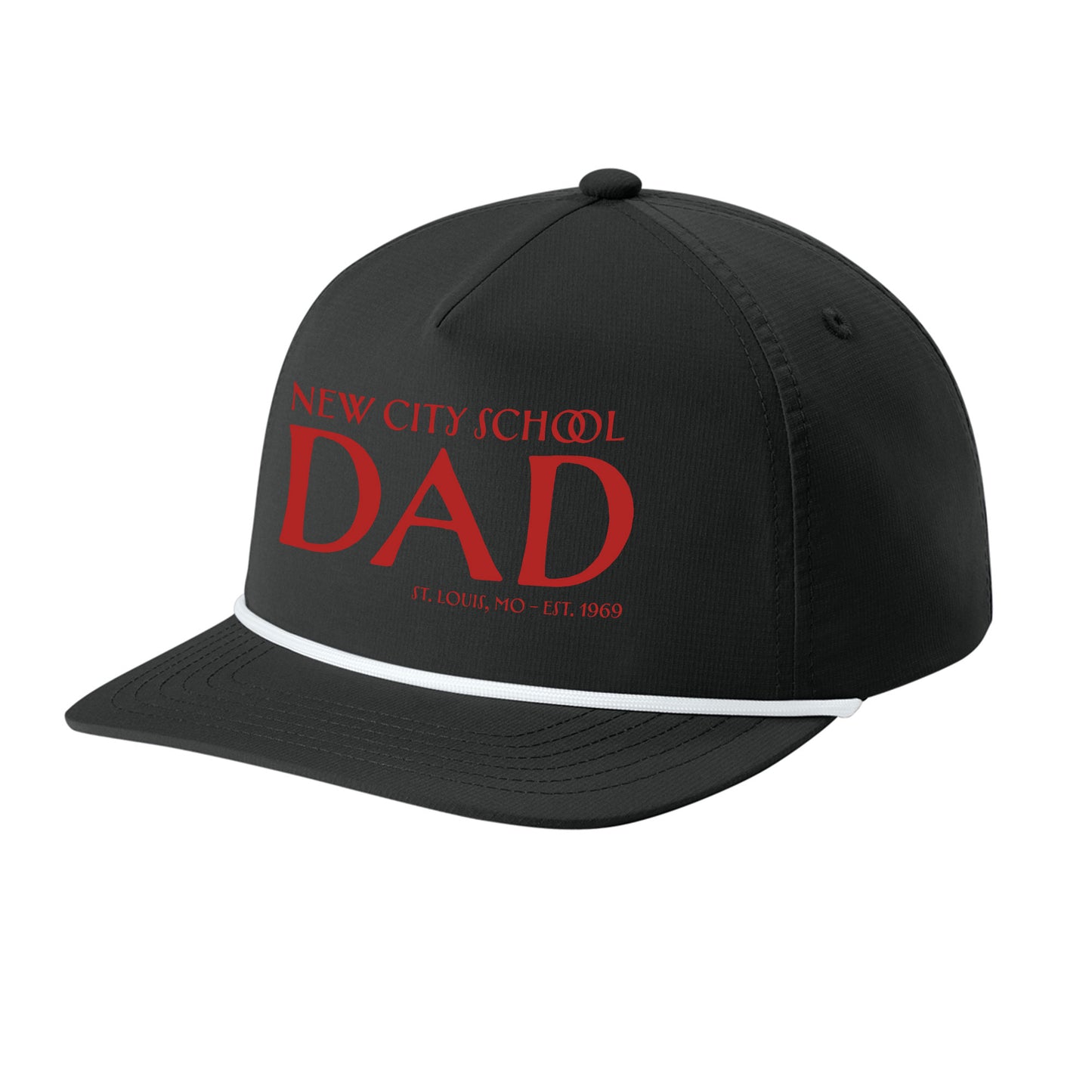 New City School - NCS Dad Comfort Colors Rope Cap