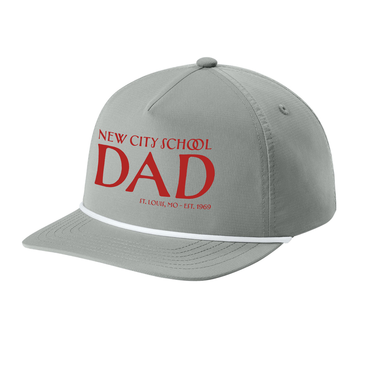 New City School - NCS Dad Comfort Colors Rope Cap