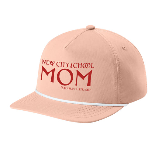 New City School - NCS Mom Comfort Colors Rope Cap