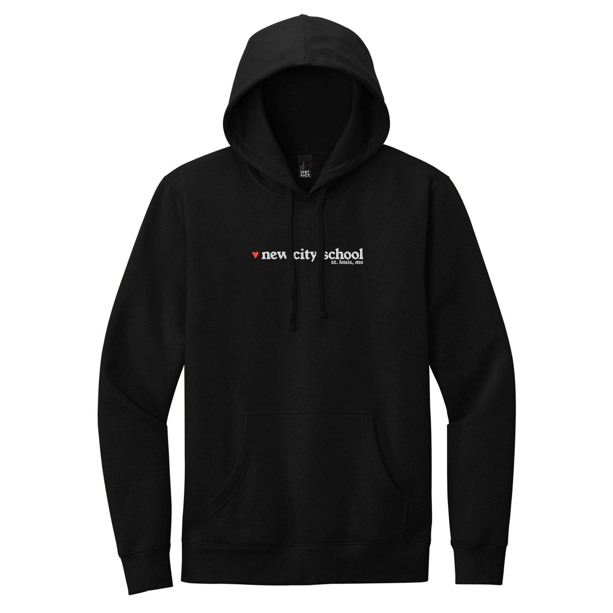 New City School - I <3 NCS Unisex District Pullover Hoodie