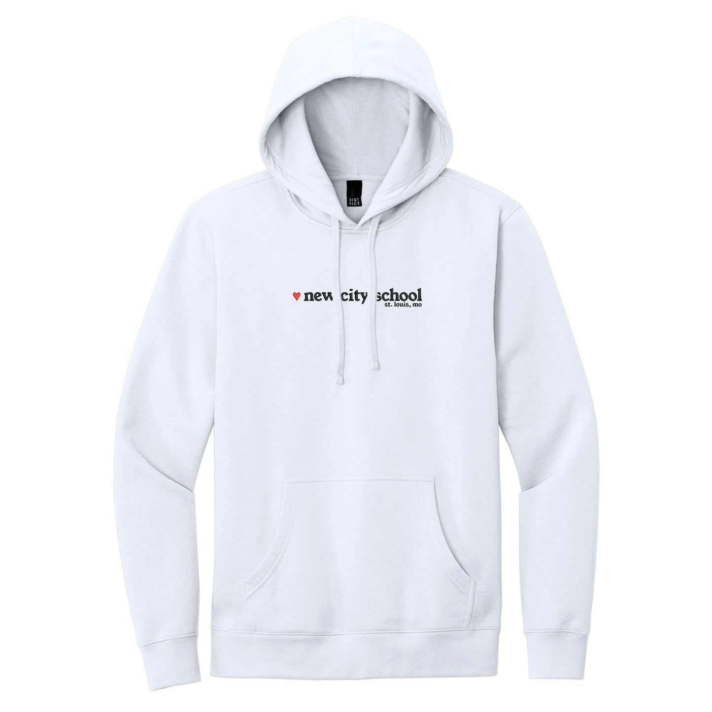New City School - I <3 NCS Unisex District Pullover Hoodie