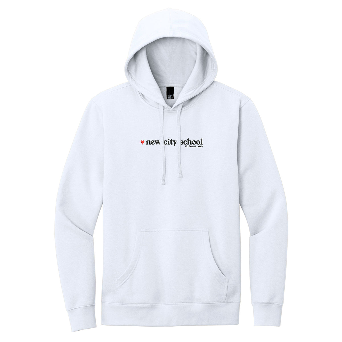 New City School - I <3 NCS Unisex District Pullover Hoodie