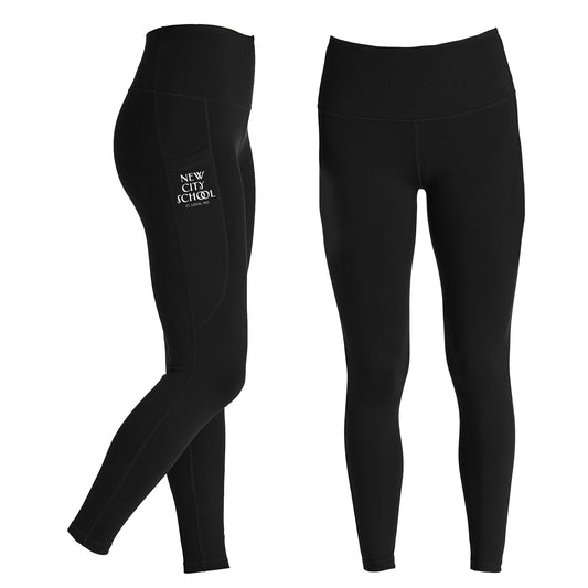 New City School - Joy of Learning  Women's Sport-Tek Highrise 7/8 Legging