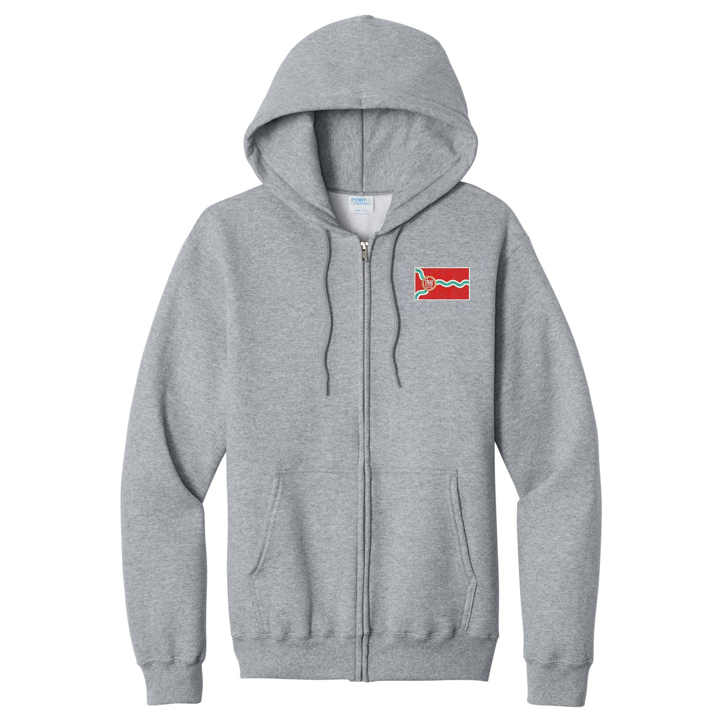 New City School - NCS St. Louis Unisex Port&Co Zip Hoodie