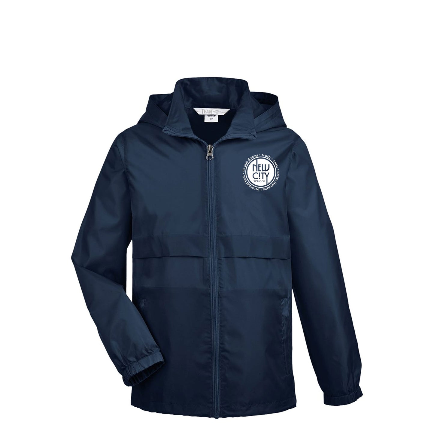 New City School - Rules Circle Youth Team365 Lightweight Jacket