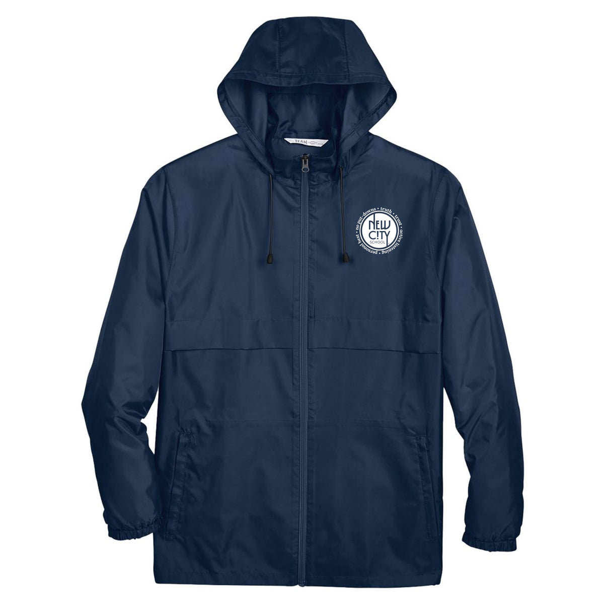 New City School - Rules Circle Unisex Team365 Lightweight Jacket