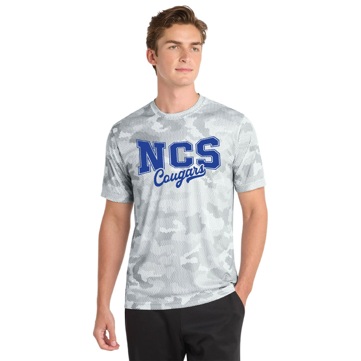 NVCS - Cougar NCS Adult CamoHex Tee