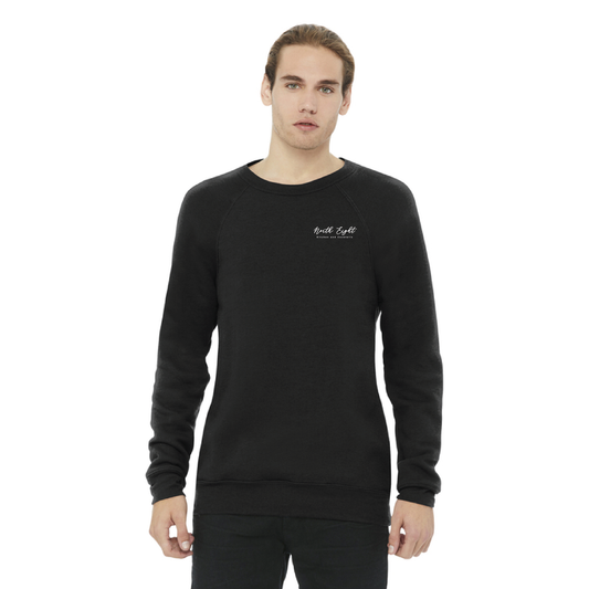 North Eight - Printed Left Chest Bella+Canvas Raglan Sweatshirt