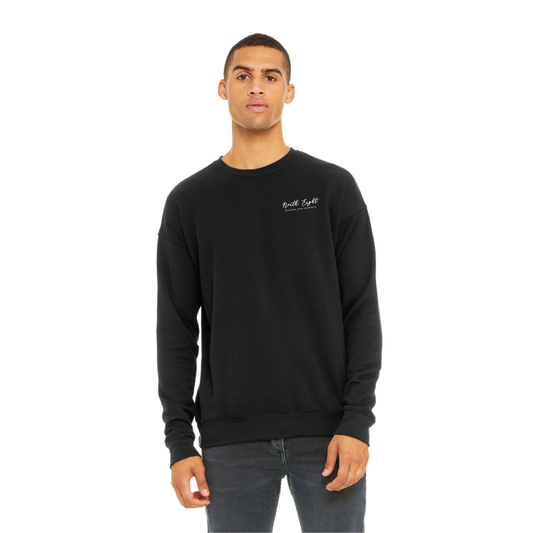 North Eight - Printed Left Chest Bella+Canvas Drop Shoulder Sweatshirt