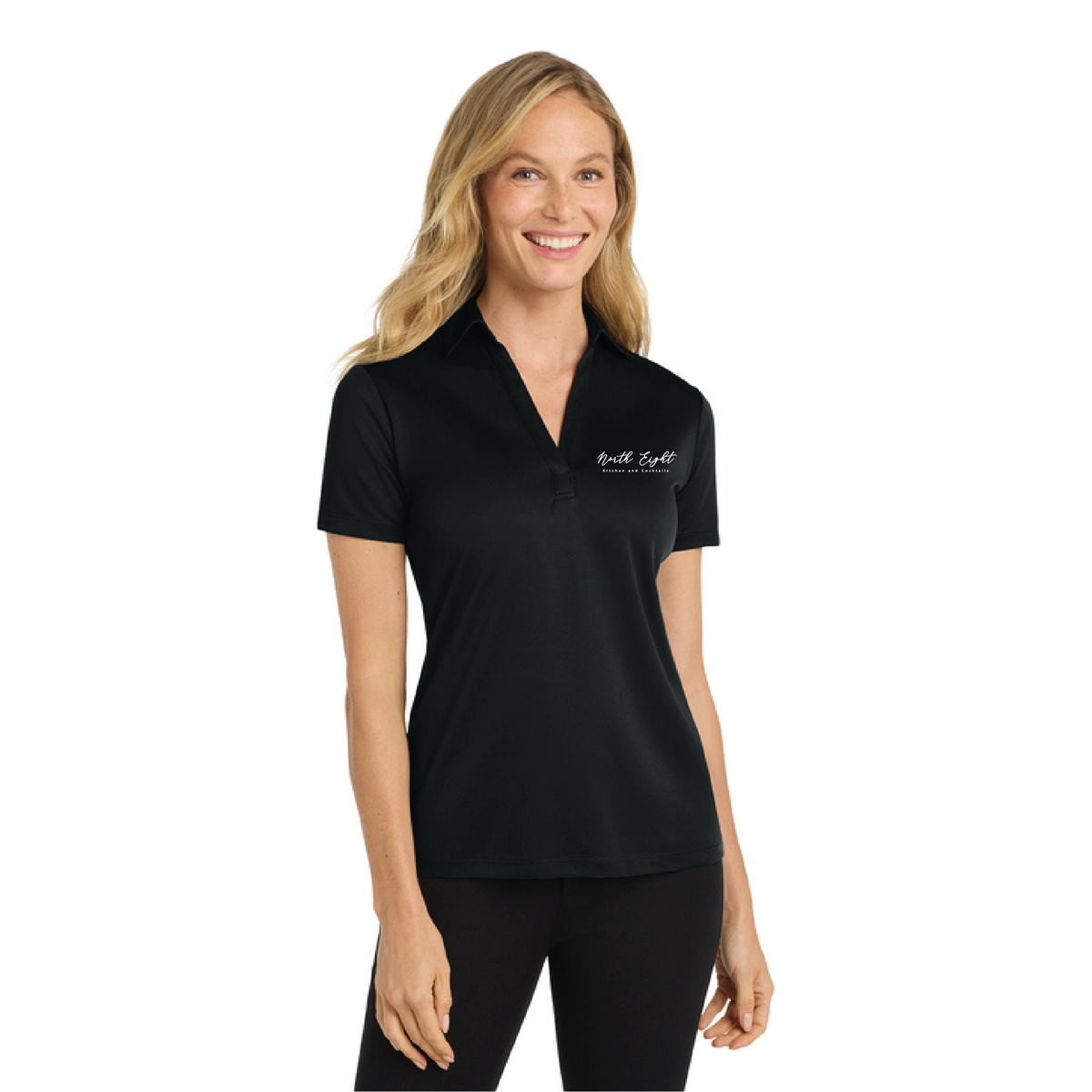 North Eight - Embroidered Women's Polo Shirt