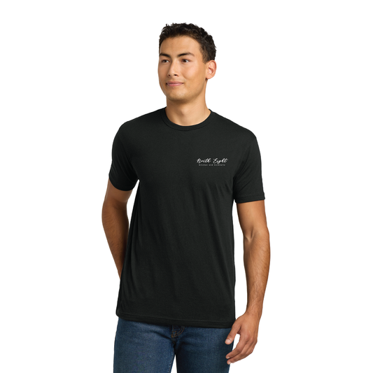 North Eight - Printed Left Chest and Back Next Level T Shirt