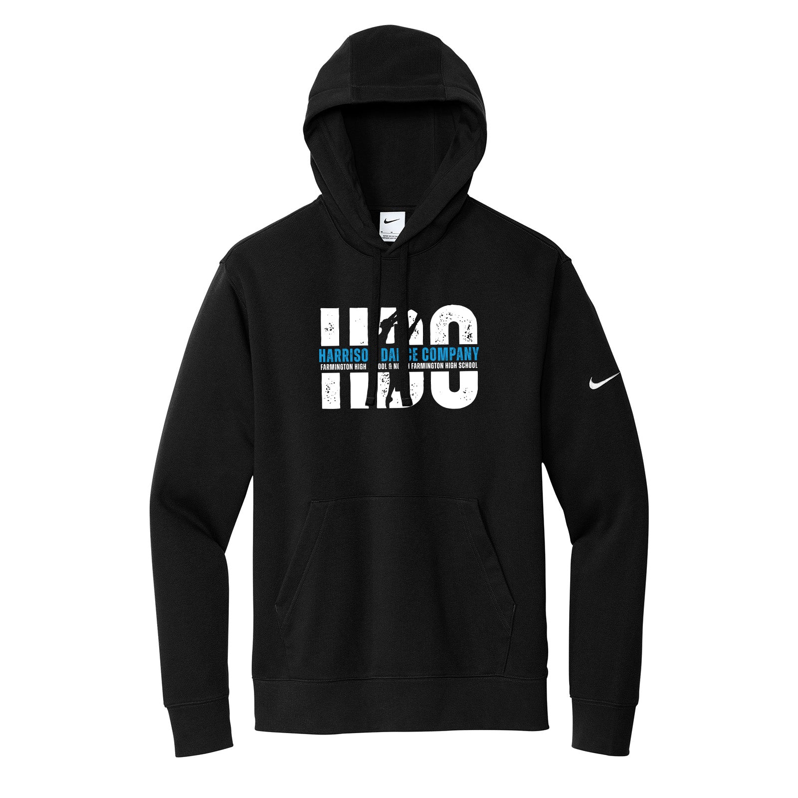 Harrison Dance Company - Nike Club Fleece Sleeve Swoosh Pullover Hoodie