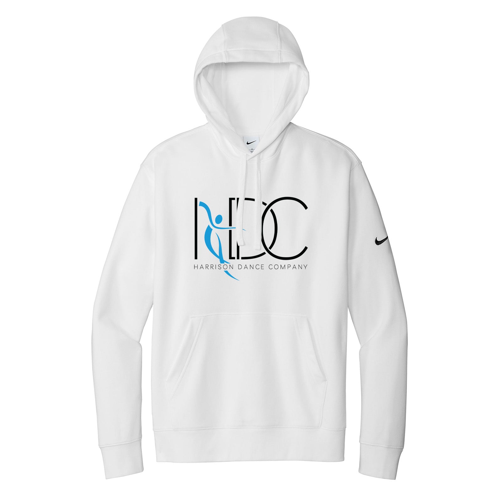 Harrison Dance Company - Nike Club Fleece Sleeve Swoosh Pullover Hoodie