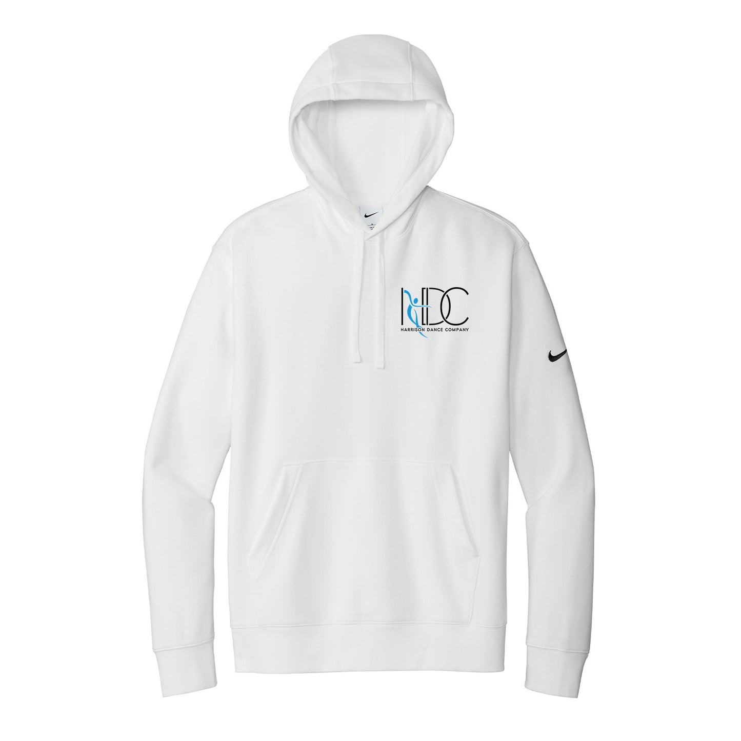 Harrison Dance Company - Nike Club Fleece Sleeve Swoosh Pullover Hoodie S3