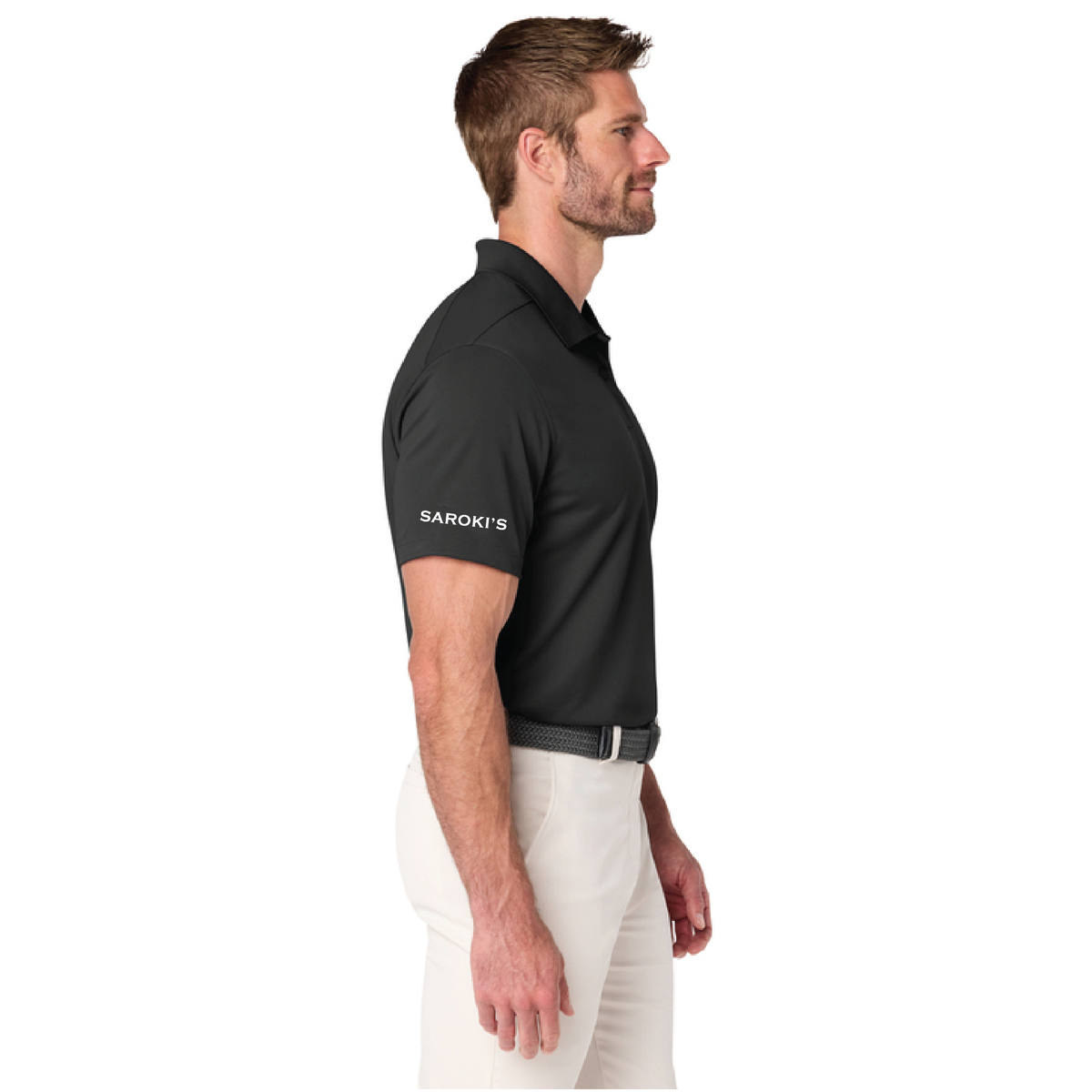 Saroki's Chicken - Embroidered Nike Victory Solid Polo with Sleeve