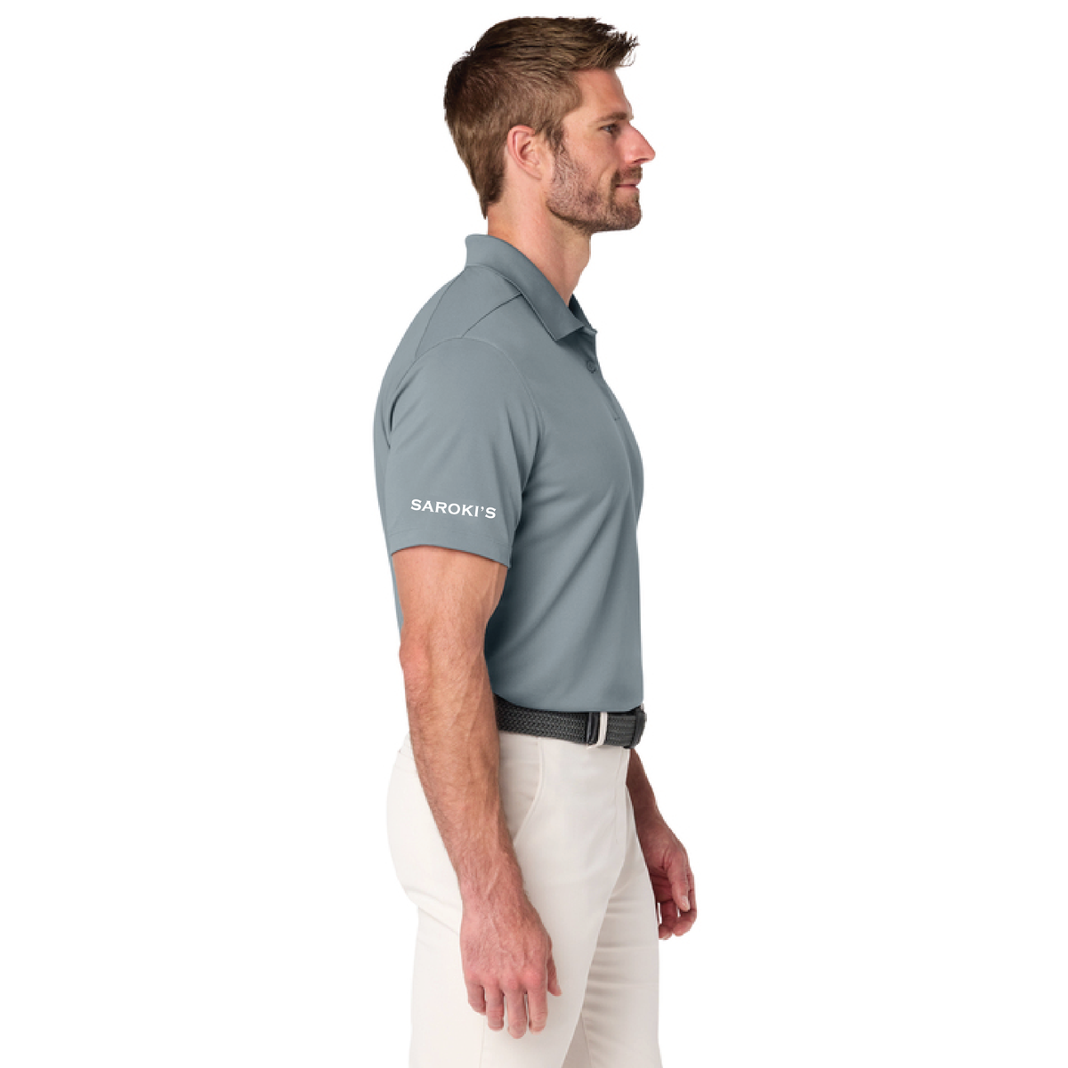 Saroki's Chicken - Embroidered Nike Victory Solid Polo with Sleeve