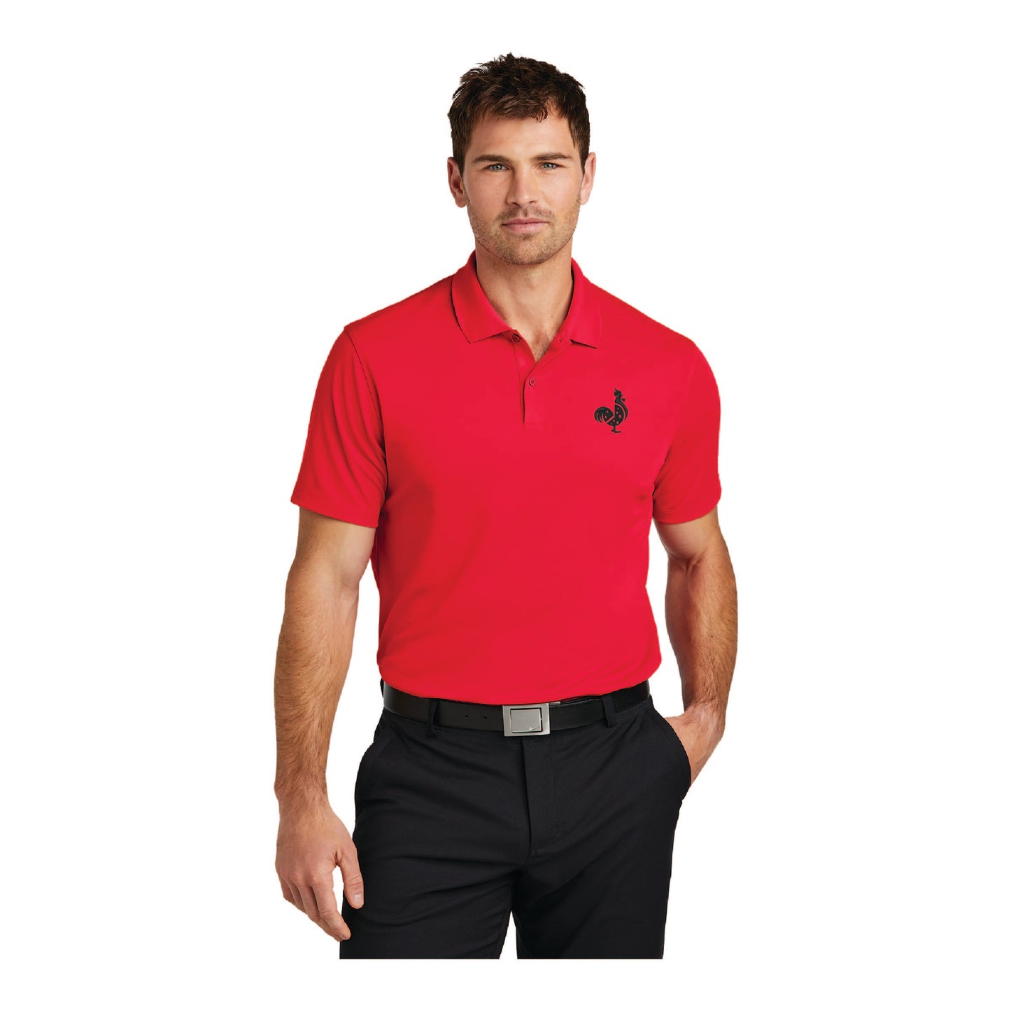 Saroki's Chicken - Embroidered Nike Victory Solid Polo
