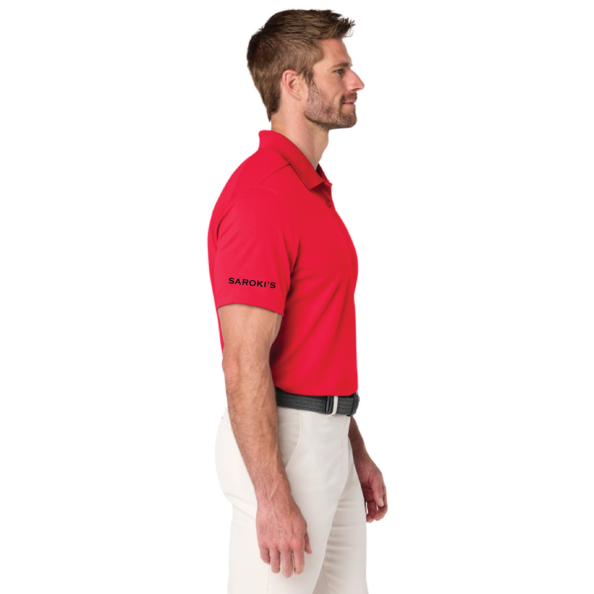 Saroki's Chicken - Embroidered Nike Victory Solid Polo with Sleeve