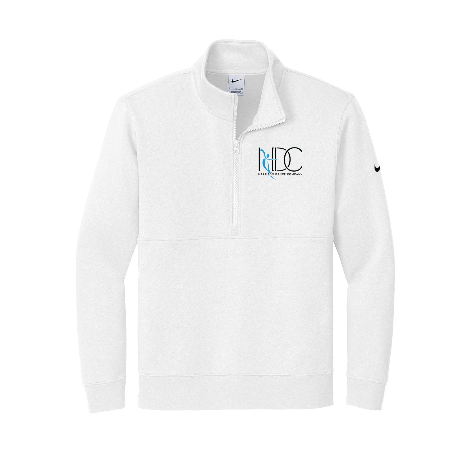 Harrison Dance Company - Nike Club Fleece Sleeve Swoosh 1/2-Zip