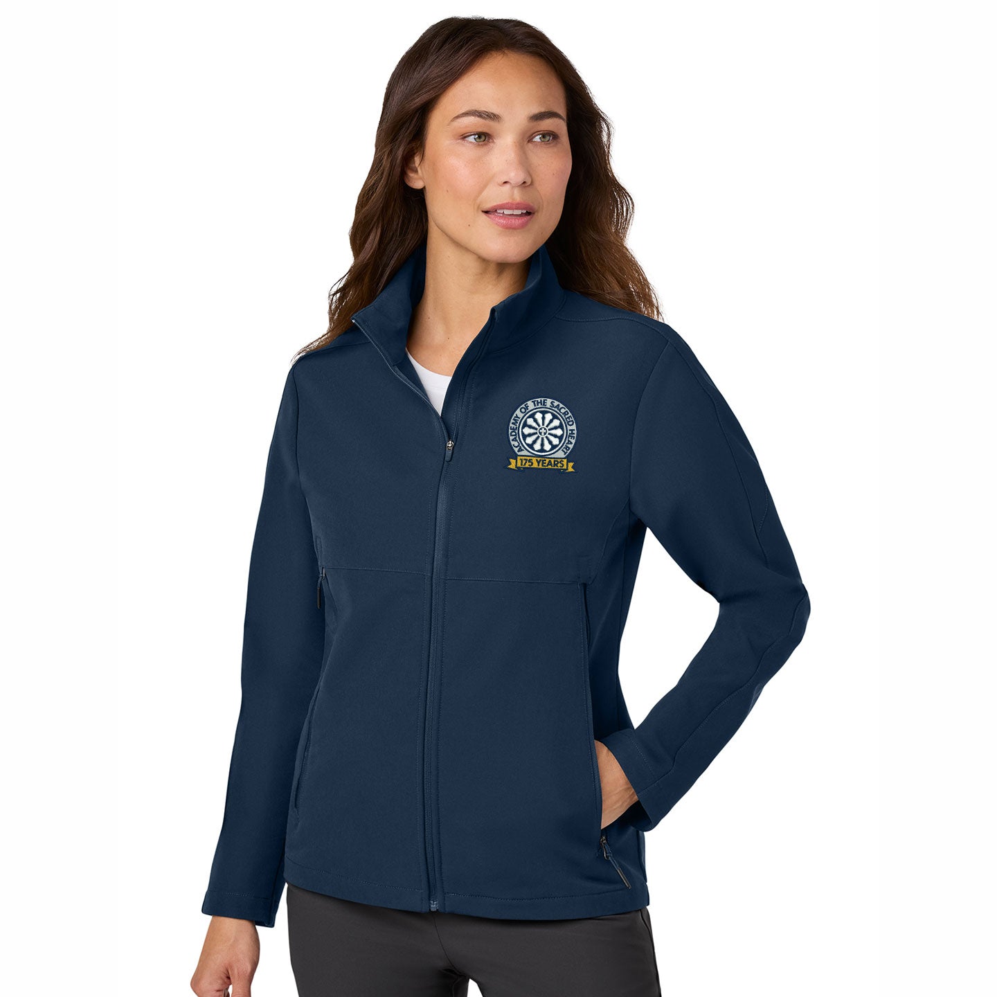 ASH -  Embroidered 175 Years Women's Nike Full-Zip Soft Shell Jacket