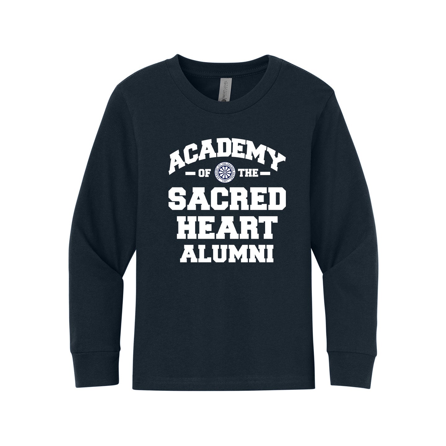 ASH - Printed Athletic ASH Family Youth Next Level Cotton Long Sleeve