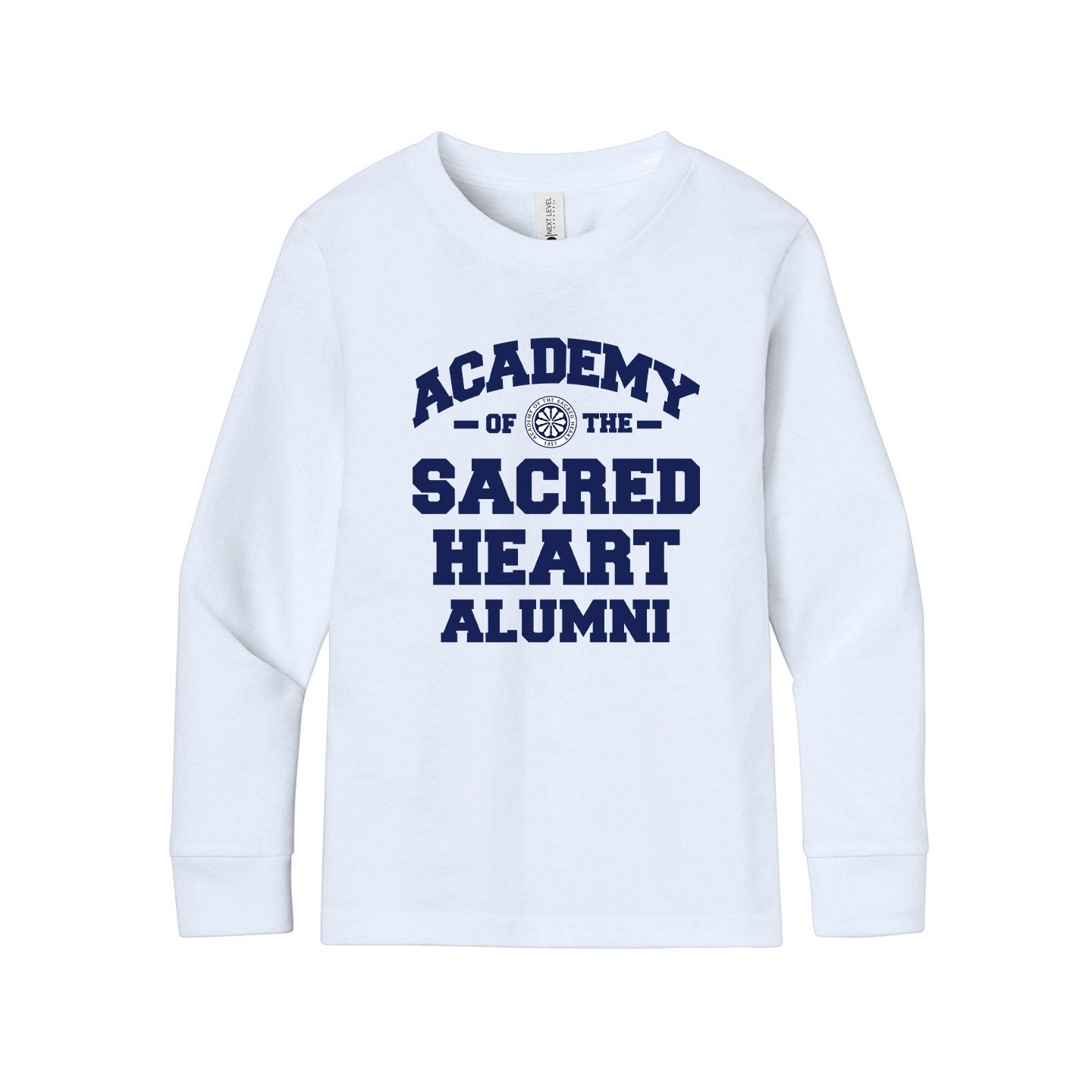 ASH - Printed Athletic ASH Family Youth Next Level Cotton Long Sleeve