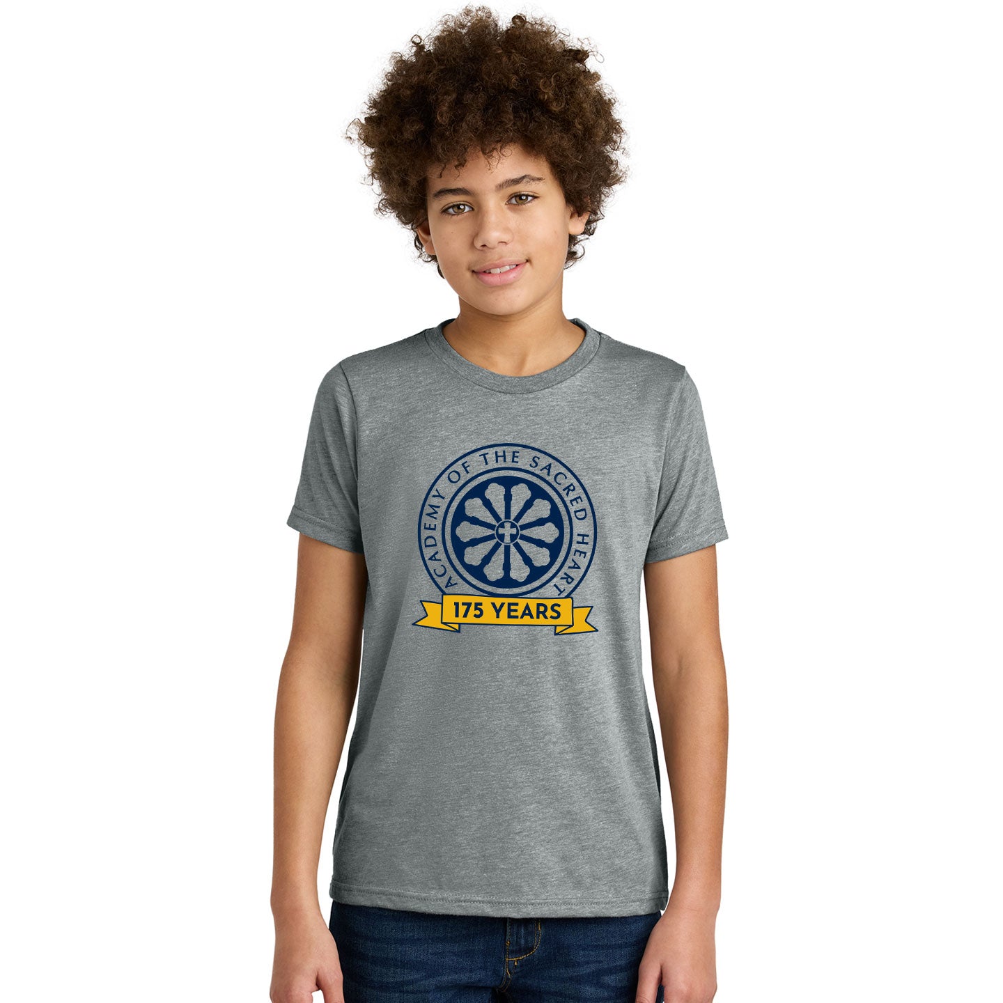 ASH - Printed 175 Years Youth Next Level Blend Tee