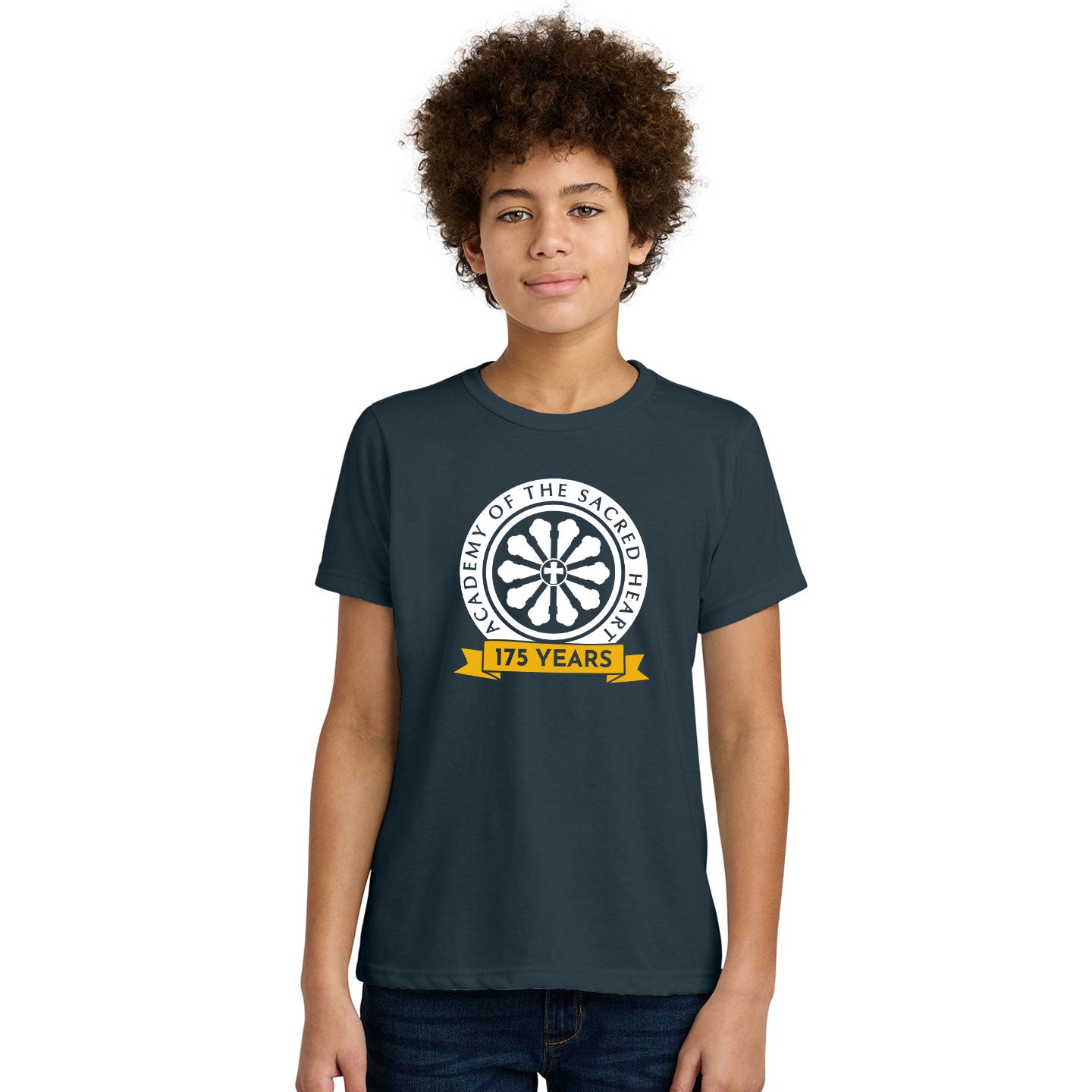 ASH - Printed 175 Years Youth Next Level Blend Tee