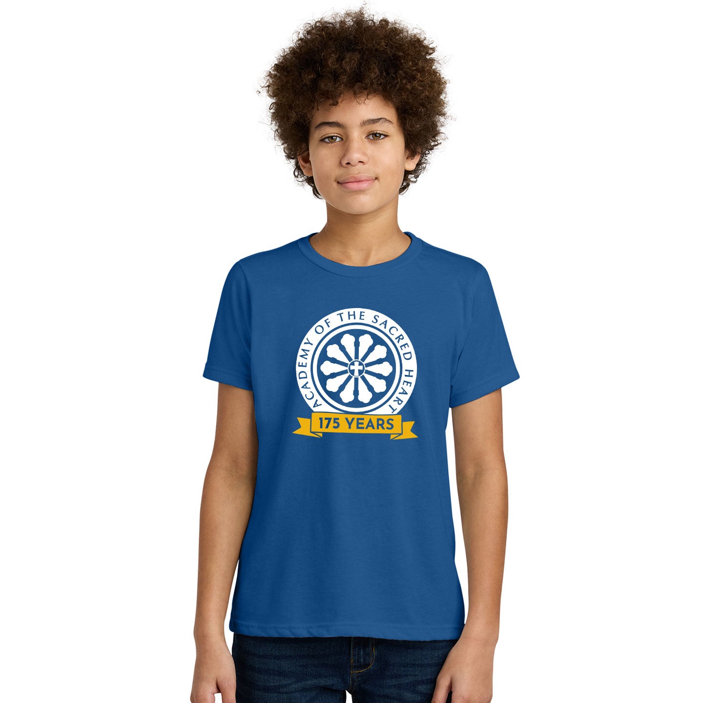 ASH - Printed 175 Years Youth Next Level Blend Tee