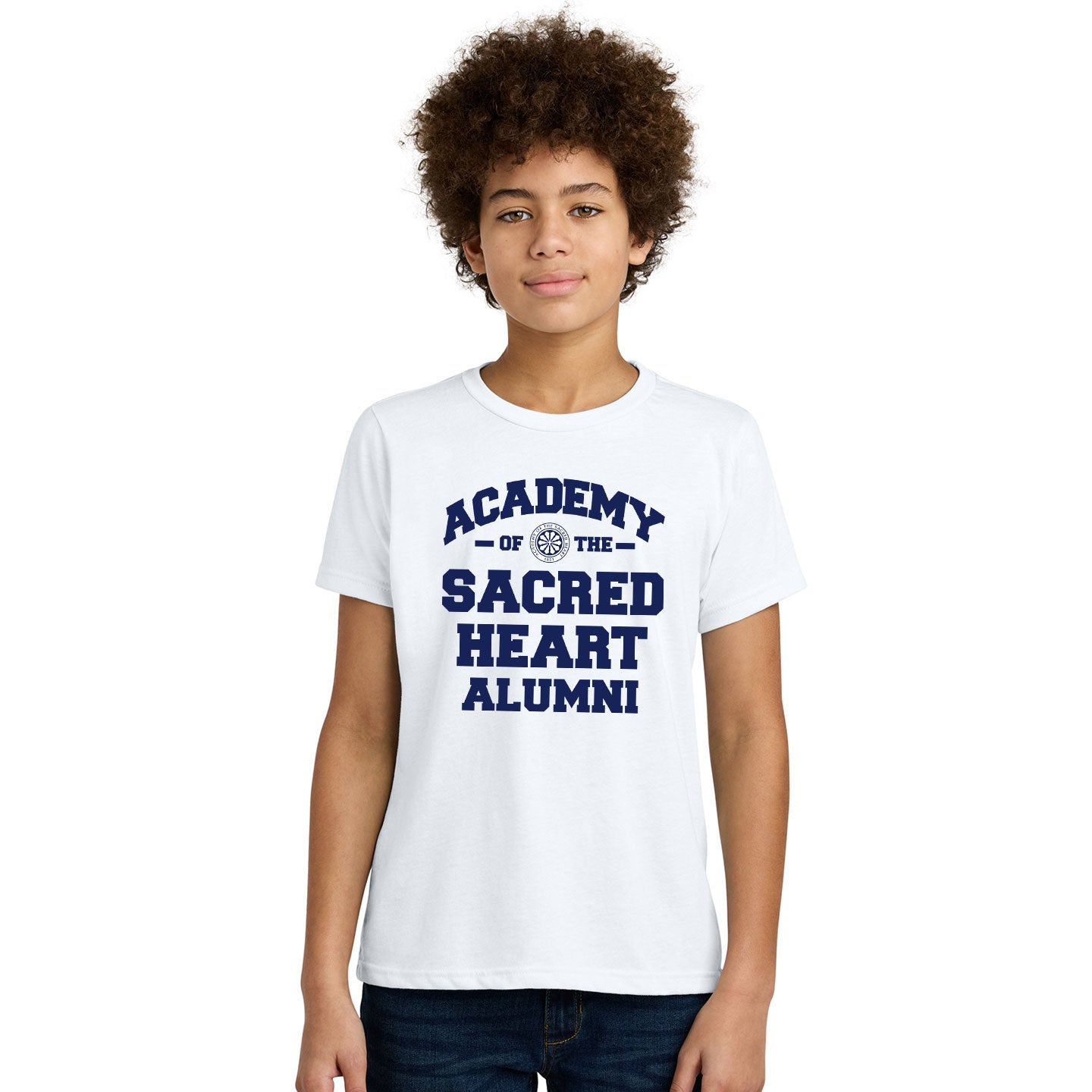 ASH - Printed Athletic ASH Family Youth Next Level Blend Tee