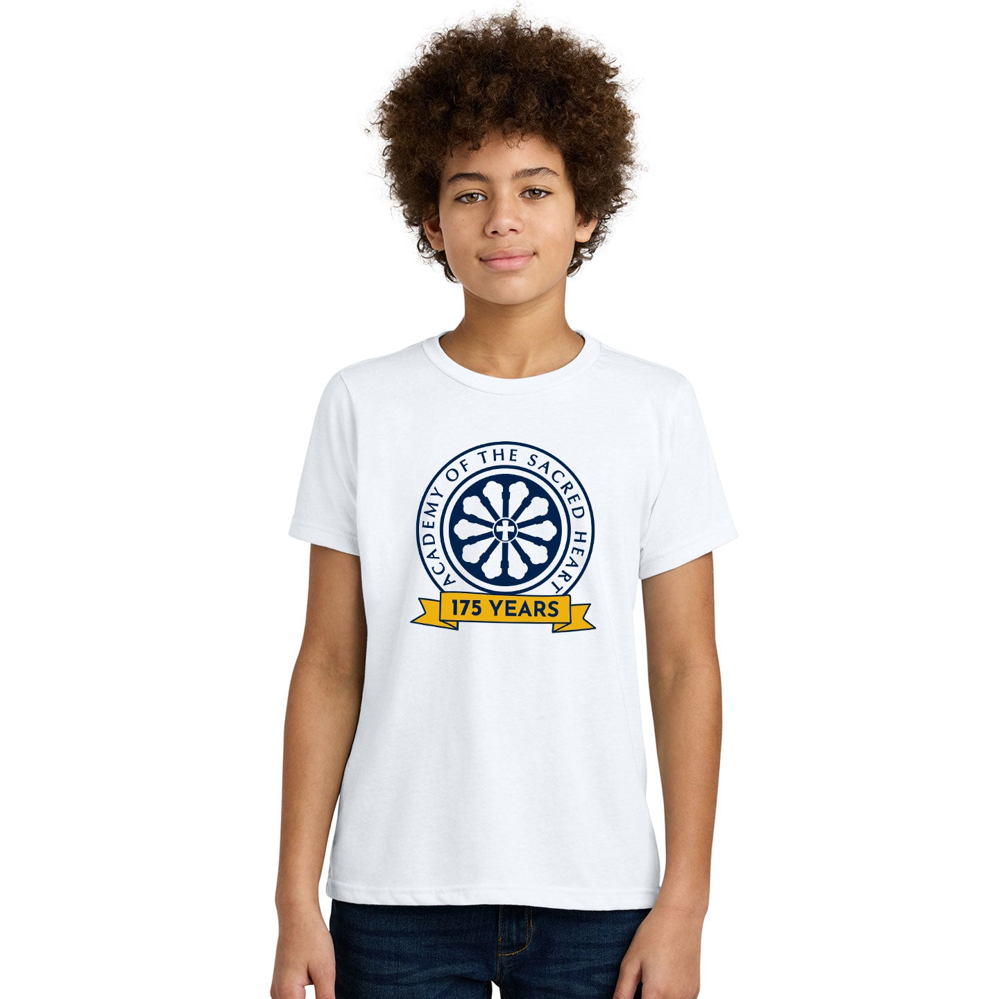 ASH - Printed 175 Years Youth Next Level Blend Tee