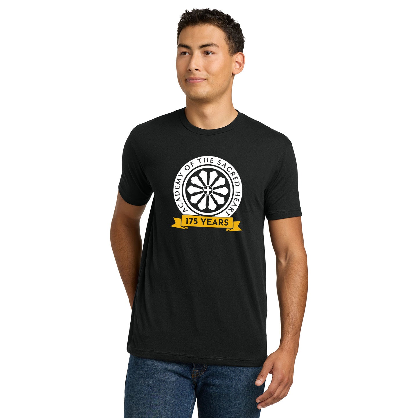 ASH - Printed 175 Years Unisex Next Level Blend Tee