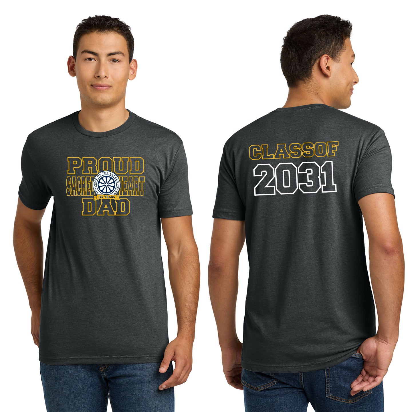 ASH - Printed Proud ASH Family Unisex Next Level Blend Tee