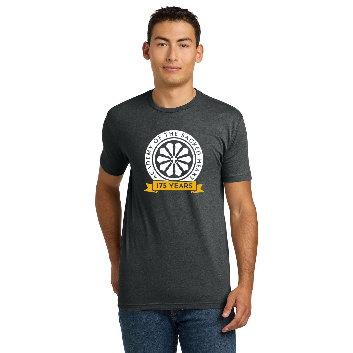 ASH - Printed 175 Years Unisex Next Level Blend Tee
