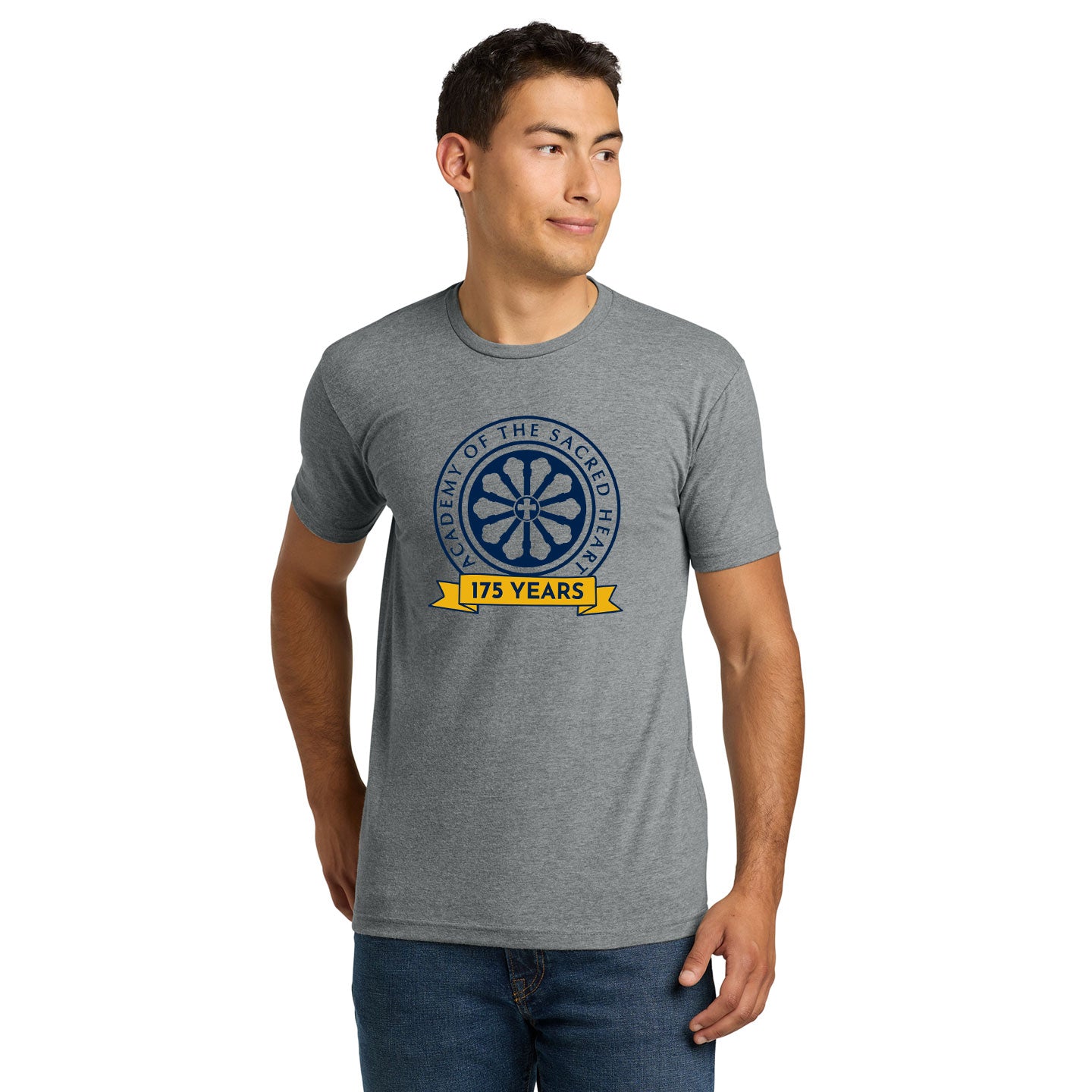 ASH - Printed 175 Years Unisex Next Level Blend Tee