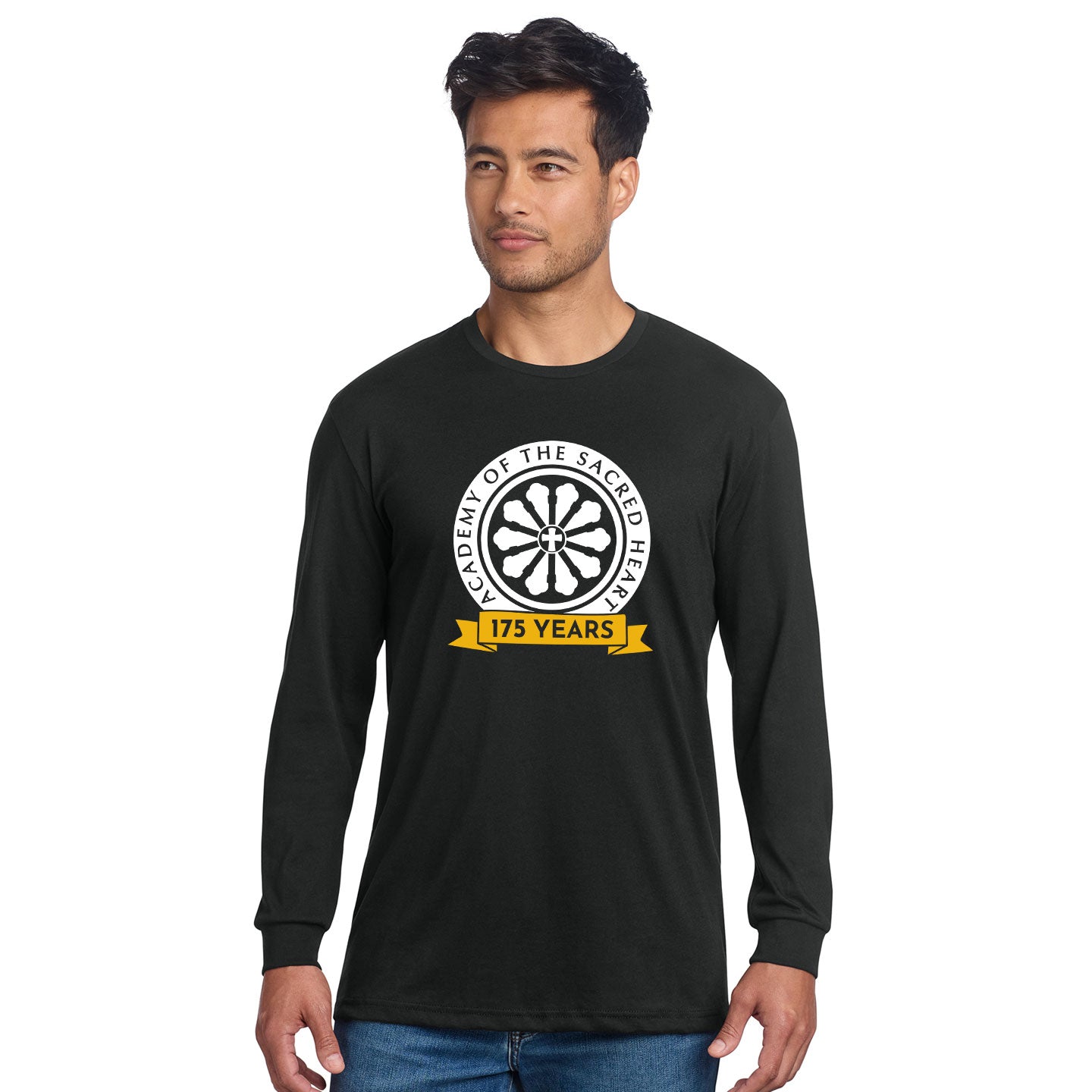 ASH - Printed 175 Years Unisex Next Level Blend Long Sleeve