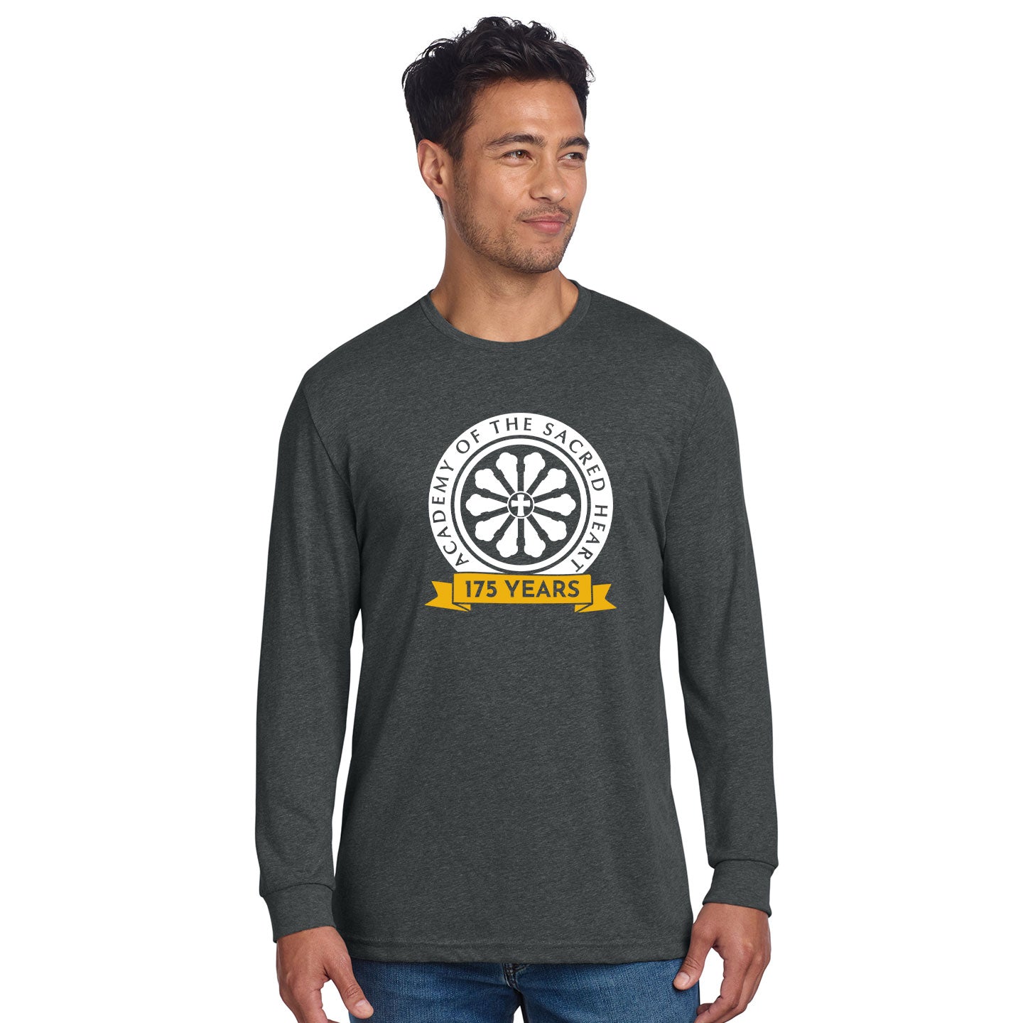ASH - Printed 175 Years Unisex Next Level Blend Long Sleeve
