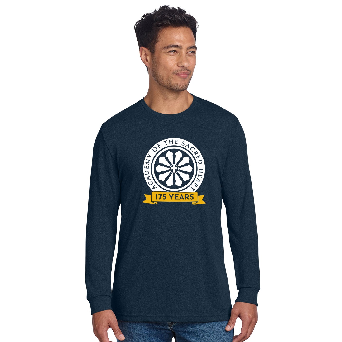 ASH - Printed 175 Years Unisex Next Level Blend Long Sleeve