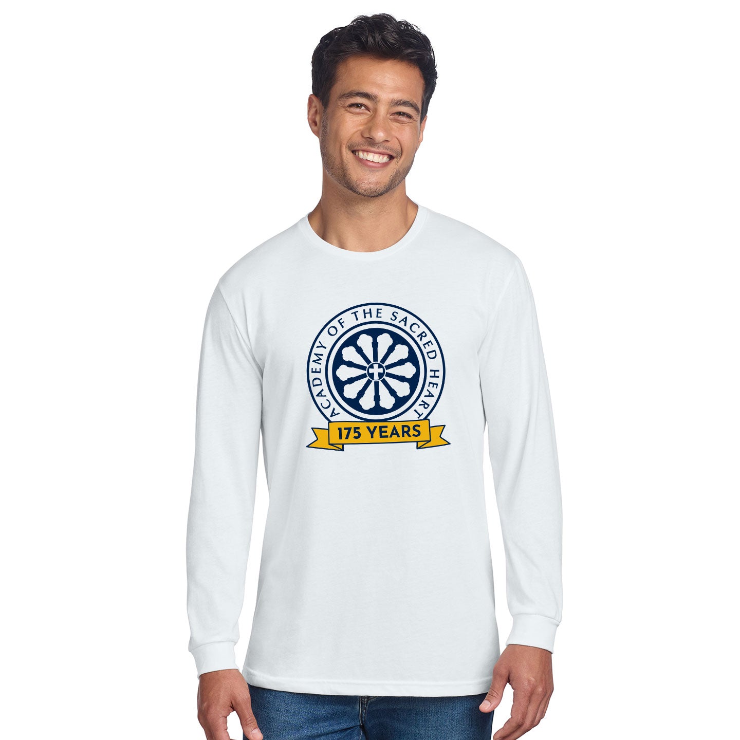 ASH - Printed 175 Years Unisex Next Level Blend Long Sleeve