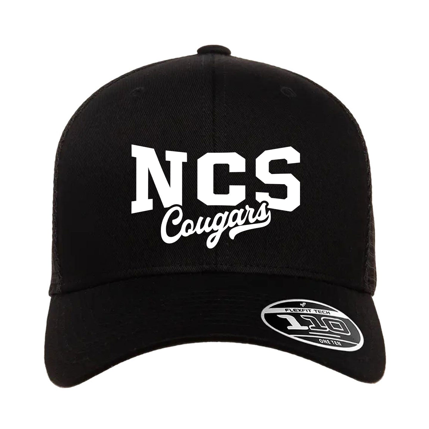 NCS Cougars -  Flexfit 110M Trucker Mesh-Back Snapback Cap Embroidery
