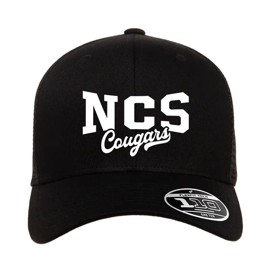 NCS Cougars -  Flexfit 110M Trucker Mesh-Back Snapback Cap Embroidery