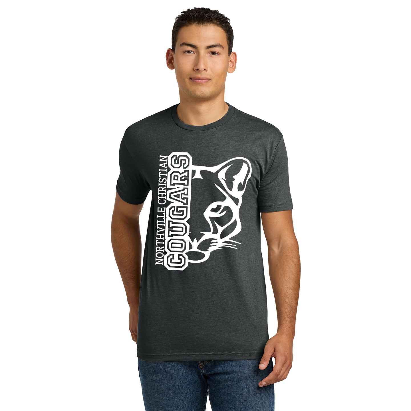 NVCS - Cougar Face Unisex Blend T-Shirt
